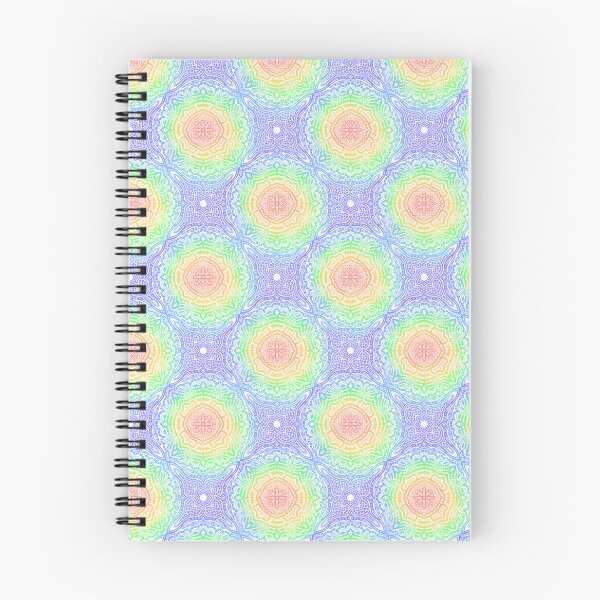 Item preview, Rainbow Mandala Tile designed and sold by Moonlit Datura.