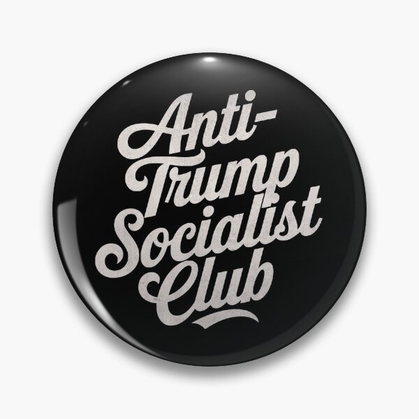 Item preview, Anti Trump Socialist Club | Democrat Voter Badge | Original Artwork designed and sold by LaVacheDesign.