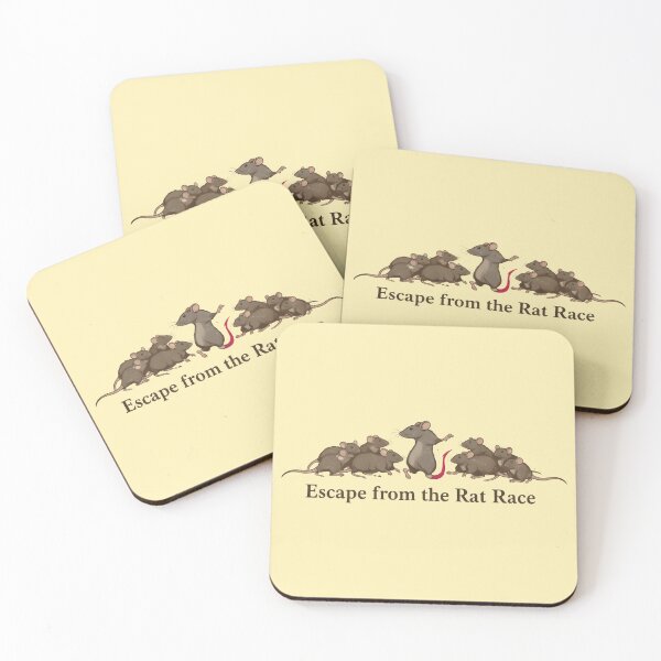 Item preview, Escape from the Rat Race designed and sold by ParadoxParadox.