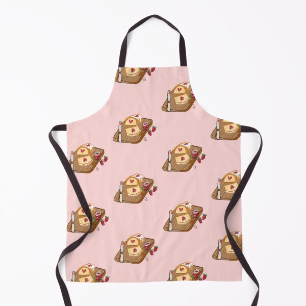 Item preview, Cute Strawberry Jam Toast Ilustration designed and sold by lilylightstudio.