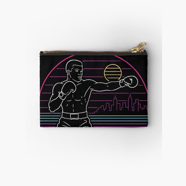 Item preview, ALI | Retro Heavyweight Boxing Neon Line Art designed and sold by pixiedustpaint.