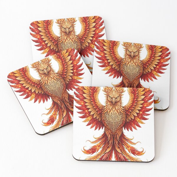 Item preview, Fire Phoenix Rebirth - Rise from the Ashes - Resilience designed and sold by FantasyPearl.