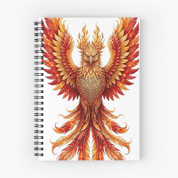 Item preview, Fire Phoenix Rebirth - Rise from the Ashes - Resilience designed and sold by FantasyPearl.