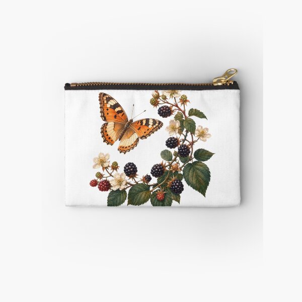 Item preview, Twilight Butterfly and Blackberry Bramble designed and sold by Whimsy Paw Studio | Cute Animal Art.