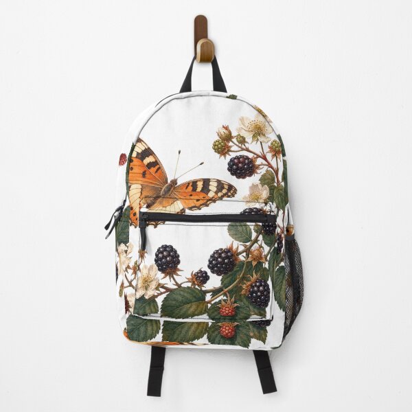 Item preview, Twilight Butterfly and Blackberry Bramble designed and sold by Whimsy Paw Studio | Cute Animal Art.