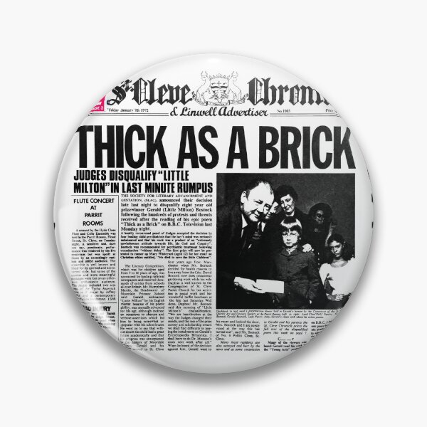 Item preview, Jethro Tull 1972 album Thick as a brick designed and sold by Dlt1981.