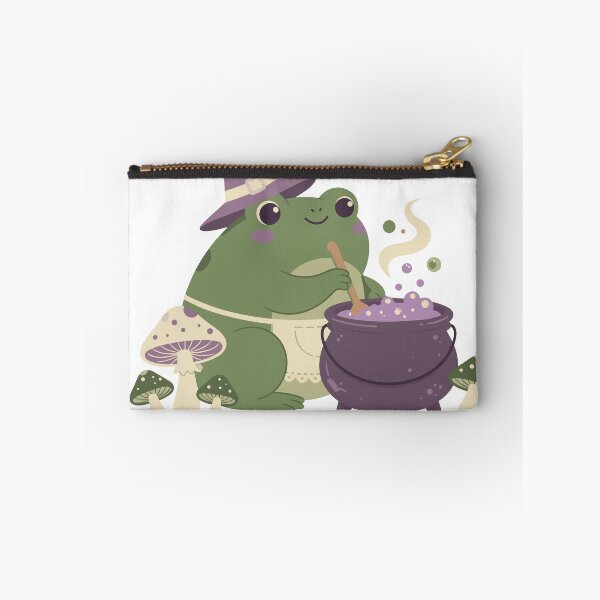 Item preview, Witch Frog Potion Sticker | Cottagecore Goblincore Frog Gift designed and sold by diegomenjivar92.