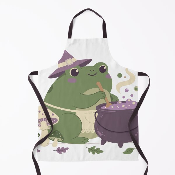 Item preview, Witch Frog Potion Sticker | Cottagecore Goblincore Frog Gift designed and sold by diegomenjivar92.