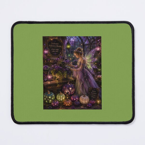 Item preview, Enchanted Halloween Blooms designed and sold by Novel Works Studio.