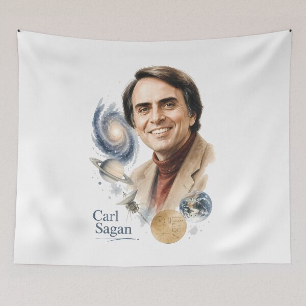 Item preview, Carl Sagan designed and sold by Sarcastic designs.