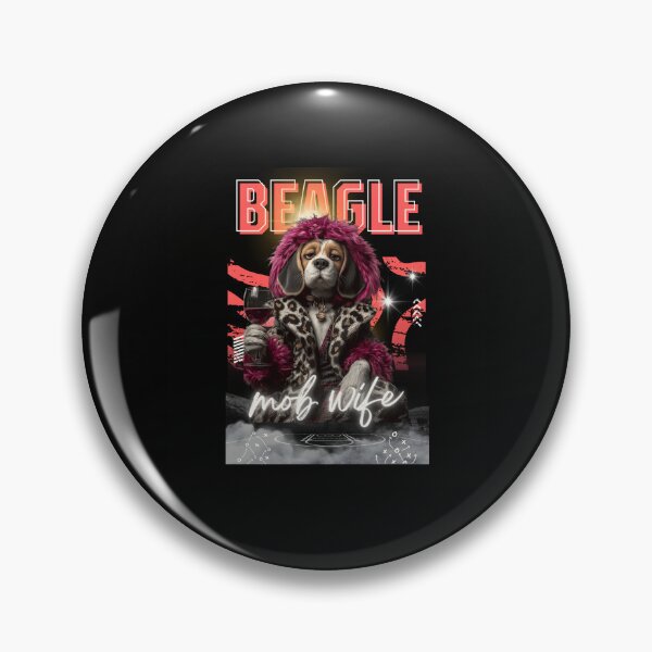 Item preview, Beagle Mob Wife Glamorous Dog  designed and sold by SolaVault.