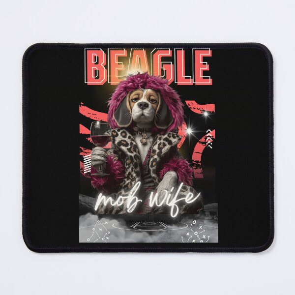Item preview, Beagle Mob Wife Glamorous Dog designed and sold by SolaVault.