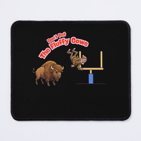Item preview, Bison Buffalo - Don't Pet The Fluffy Cows designed and sold by SpokeBender.