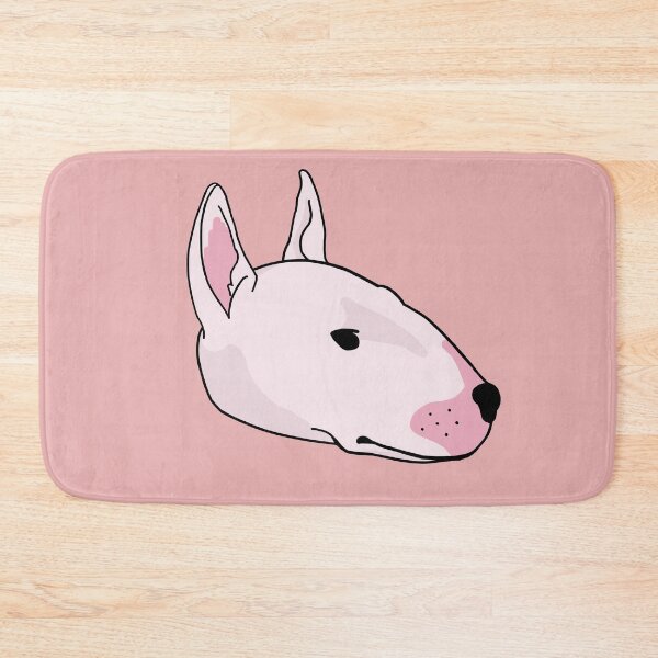 Item preview, Simple White Bull Terrier Head designed and sold by Clipboard Creations.