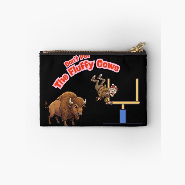 Item preview, Bison Buffalo - Don't Pet The Fluffy Cows designed and sold by SpokeBender.