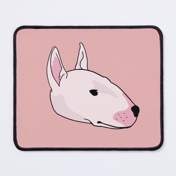 Item preview, Simple White Bull Terrier Head designed and sold by Clipboard Creations.