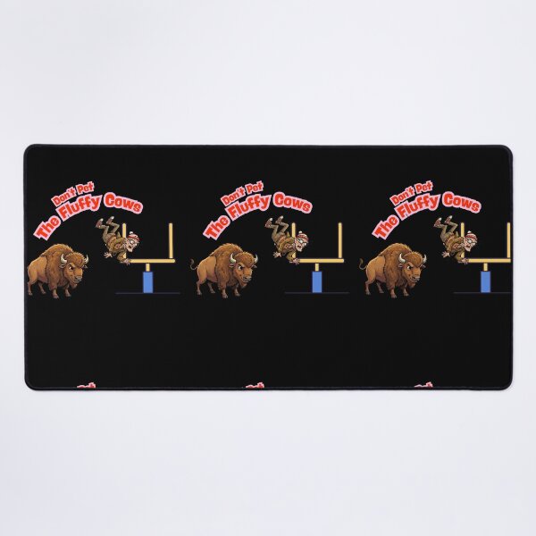 Item preview, Bison Buffalo - Don't Pet The Fluffy Cows designed and sold by SpokeBender.