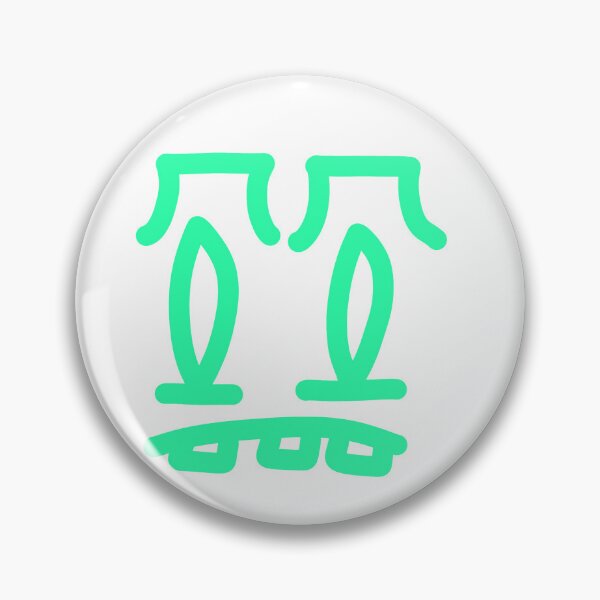 Item preview, Mint Green Abstract Doodle Face – Minimalist Modern Character Art designed and sold by felipemaldonadoart.