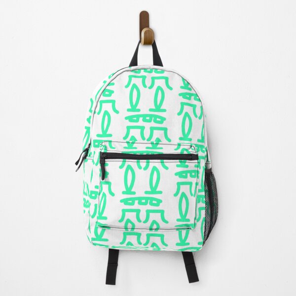 Item preview, Mint Green Abstract Doodle Face – Minimalist Modern Character Art designed and sold by felipemaldonadoart.