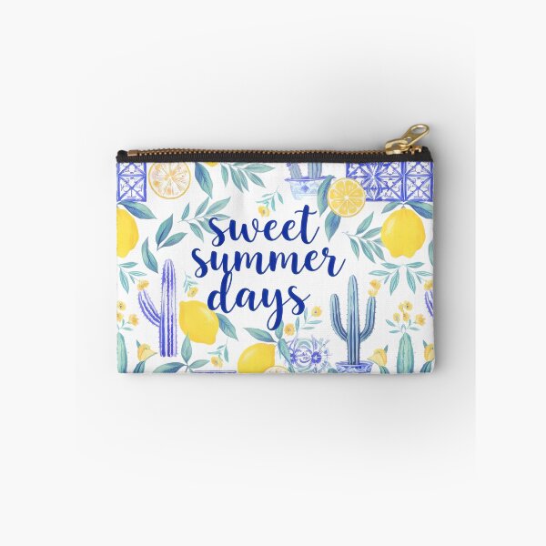 Item preview, Sweet Summer Days Lemon and Cactus Pattern designed and sold by jo-e-basta.