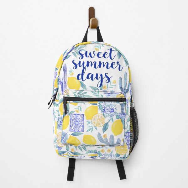 Item preview, Sweet Summer Days Lemon and Cactus Pattern designed and sold by jo-e-basta.