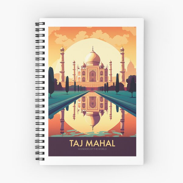 Item preview, Taj Mahal – Architectural Landmark Wall Art designed and sold by MarkedArtPrints.