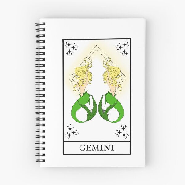 Item preview, Gemini tarot card designed and sold by Designsbyleahhh.