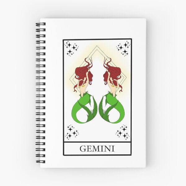 Item preview, Gemini tarot card designed and sold by Designsbyleahhh.
