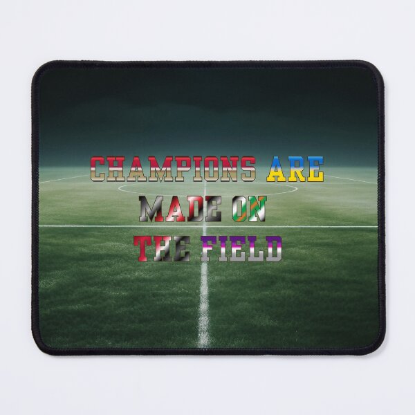 Item preview, Champions are Made on the Field #6 designed and sold by Holy JM Designs.