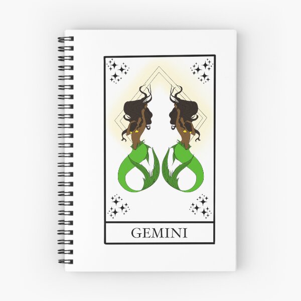 Item preview, Gemini tarot card designed and sold by Designsbyleahhh.