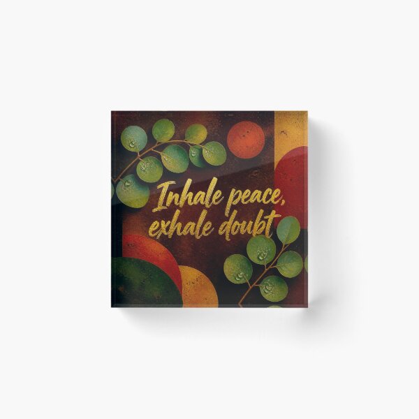 Item preview, Botanical Soul Art & Gentle Reminders - Inhale peace #3 designed and sold by Helios Be. Lavsh.