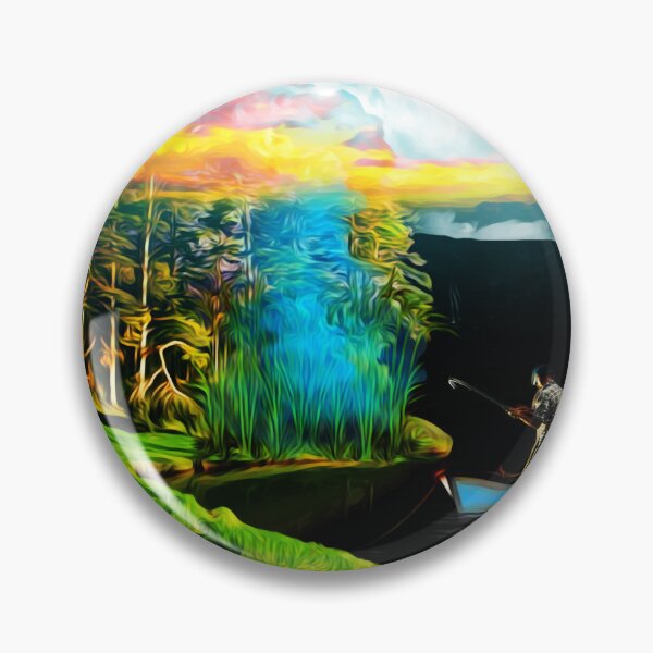 Item preview, The Neon Angler designed and sold by MapleBloom.