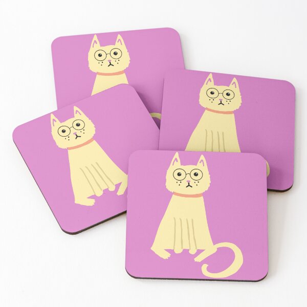 Item preview, Bespectacled Cat designed and sold by LavenderSkiesG.