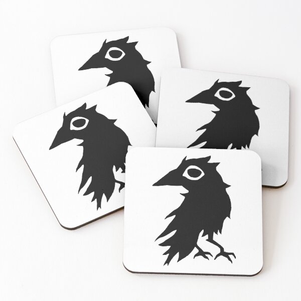 Item preview, Cute Crow Cartoon | Adorable Bird Design | Cottagecore Art designed and sold by GeekMix.