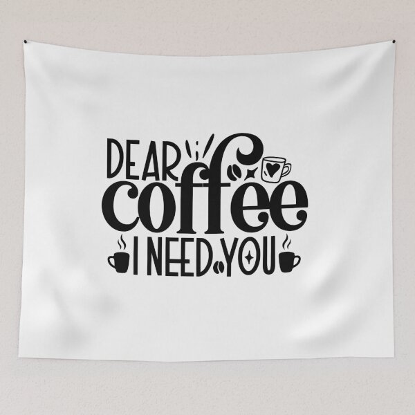 Item preview, Dear Coffee I Need You designed and sold by tellit24seven.