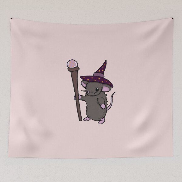 Item preview, Little Wizard Mouse designed and sold by Worldofrat.