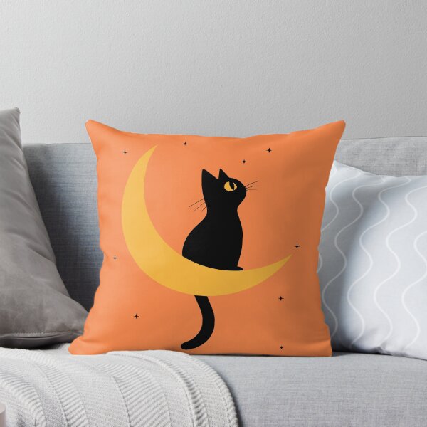 Item preview, Minimalist Lunar Cat designed and sold by DesingsTR.