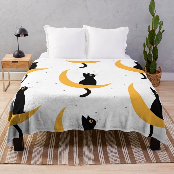 Item preview, Minimalist Lunar Cat designed and sold by DesingsTR.