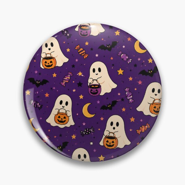 Item preview, ghosts and candy  designed and sold by InkandHollowBooks.