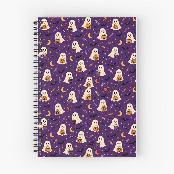 Item preview, ghosts and candy  designed and sold by InkandHollowBooks.
