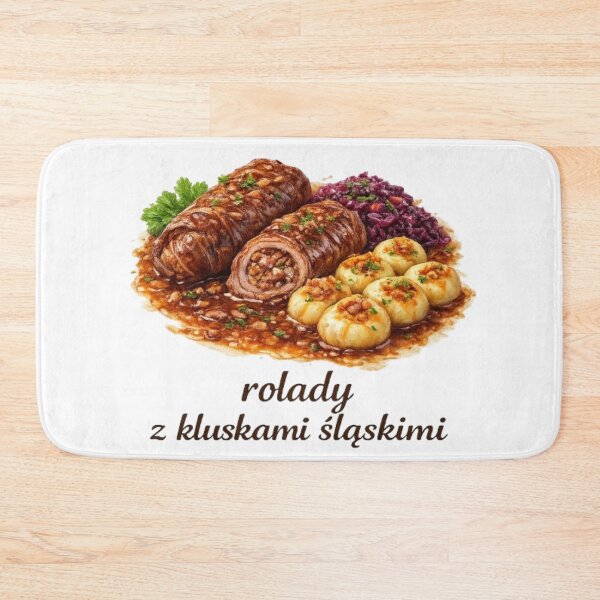 Item preview, Rolady z kluskami śląskimi – Polish cuisine from Silesia designed and sold by JOANNASKAH.