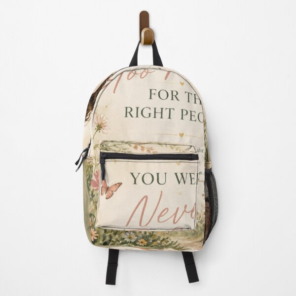 Item preview, You Were Never Too Much designed and sold by Fresh Starts.