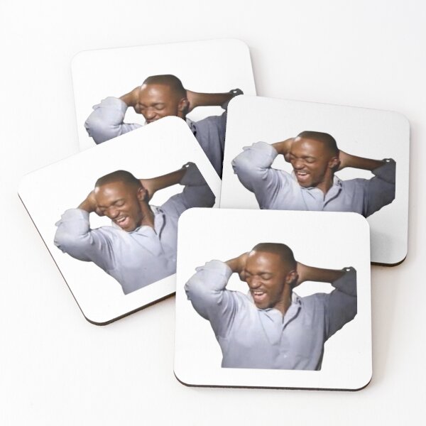 Item preview, happy anthony mackie meme designed and sold by fishiefilet.