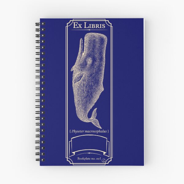 Item preview, Bookplate / Bookmark - Sperm Whale (Benthic Edition) designed and sold by dJosh's Other Stuff.