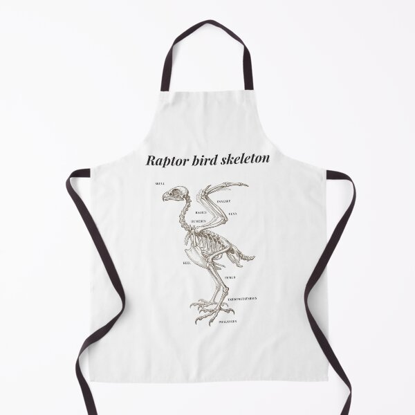 Item preview, Raptor Bird Skeleton Vintage Anatomy Diagram Scientific Print designed and sold by NullSpacePrints.