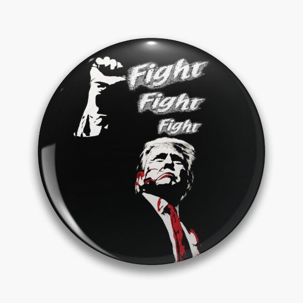 Item preview, Fight Fight Fight Vintage Political Design | Bold American Patriotic Graphic | Statement T-Shirt, Sticker & Gift designed and sold by Kittcatking.