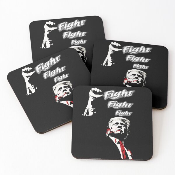 Item preview, Fight Fight Fight Vintage Political Design | Bold American Patriotic Graphic | Statement T-Shirt, Sticker & Gift designed and sold by Kittcatking.