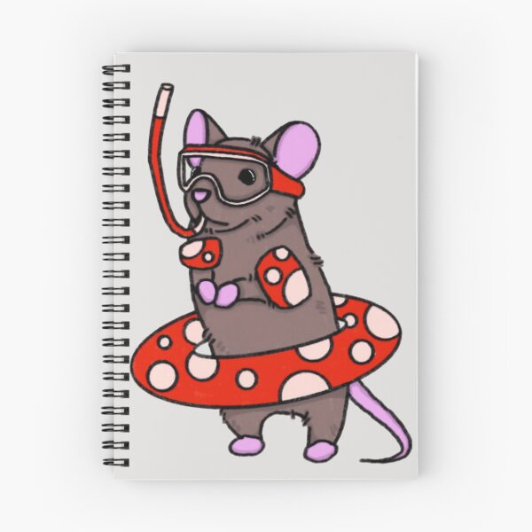 Item preview, Cute Snorkeling Mouse designed and sold by Worldofrat.