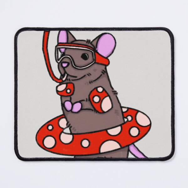 Item preview, Cute Snorkeling Mouse designed and sold by Worldofrat.