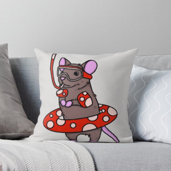 Item preview, Cute Snorkeling Mouse designed and sold by Worldofrat.